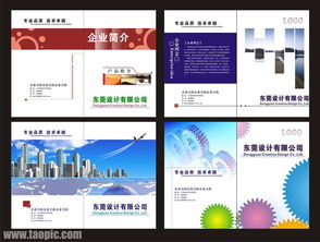 廣告公司企業畫冊設計 視覺矢量圖片助力品牌傳播（ID 3417）